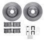 Dynamic Friction 6512-03444 Rotor Kit