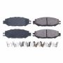 PowerStop 17-613 PowerStop - Z17 Low-Dust Ceramic Brake Pads with Hardware