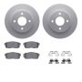 Dynamic Friction 4512-67098 Rotor Kit