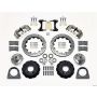 Wilwood 140-13224-DP Narrow Superlite 6R Front Hub Kit 12.88in Drill Pol TCI-IFS 71-78 (Pinto Based)