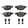 PowerStop 17-1546 PowerStop - Z17 Low-Dust Ceramic Brake Pads with Hardware