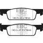 EBC Brakes DP22335 Greenstuff 2000 Series Sport Brake Pads
