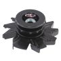 TUFF-STUFF TFS7600BB Alternator Stealth Black Fan and Pulley Combo