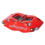 Wilwood 120-14706-RD Caliper- DPR-DS - Red 1.62in Piston 0.810in Rotor - Dust Seal