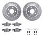Dynamic Friction 7512-63048 Rotor Kit