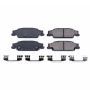 PowerStop 17-922 PowerStop - Z17 Low-Dust Ceramic Brake Pads with Hardware