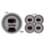 AutoMeter 6500 GAUGE KIT, 5 PC., 3 3/8