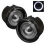 SPYDER 5021489 Halo Projector Fog Lights w/Switch - Smoke