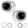 Oracle Lighting 8519-504 Square D2S Projectors, Pair
