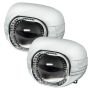 Oracle Lighting 8519-504 Square D2S Projectors, Pair