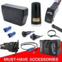 Rugged Radios ALPHA-ACCY-KIT-HK Alpha Accessory Pack For Rugged UTV SXS IRCS w/ Intercom Ext Cables (for Helmet Kits)