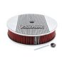 EDELBROCK EDE4266 Air Cleaner Kit Elite II Series 14in x 3in