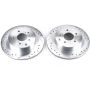 PowerStop JBR509XPR PowerStop Evolution Performance Drilled, Slotted & Plated Brake Rotor Pair