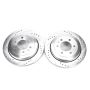 PowerStop AR85124XPR PowerStop Evolution Performance Drilled, Slotted & Plated Brake Rotor Pair