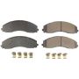 PowerStop 17-2018 PowerStop - Z17 Low-Dust Ceramic Brake Pads with Hardware