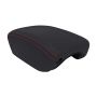 PRP  2018+ Jeep Wrangler JL / Jeep Gladiator JT Center Console Cover - Black with Red Stitching