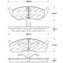 Stoptech 309.06420 Performance Brake Pads