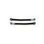 Fabtech 07-18 Jeep JK 4WD Short Control Arm Front Lower Links w/Poly Ball Joints - Pair