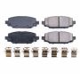 PowerStop 17-6005 PowerStop - Z17 Low-Dust Ceramic Brake Pads with Hardware