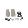 Kentrol 87-06 Jeep Wrangler TJ/YJ Hardtop Liftgate Hinge Pair - Polished Silver