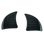 Kuryakyn 6979 Tri-Line Inner Fairing Cover Plates Gloss Black