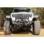 Rugged Ridge 11540.32 HD Bumper Stubby Front 07-18 Jeep Wrangler JK 18-20 Jeep Wrangler JL 2020 JT