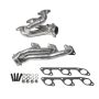 BBK Performance Parts 40100 2005-2010 MUSTANG 4.0L-V6 1-5/8 SHORTY EXHAUST HEADERS (POLISHED SILVER CERAMIC)