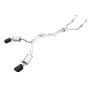 AWE Tuning 3015-33112 Audi B9 RS 5 2.9L (Res.For Performance Cat) Touring Edition Exhaust w/ Diamond Black Tips
