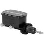 Wilwood 260-16520-BK Corvette C2 Compact Tandem Master Cylinder - 7/8in Bore Black
