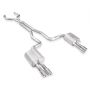 Stainless Works SS14CB 2014-16 Chevy SS Exhaust 3in X-Pipe Chambered Mufflers Polished Tips Factory Connect