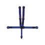 G-FORCE GFR6000BU Indivd. Shoulder Harness Pull Down Blu Pro Series