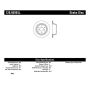 Stoptech 128.66065L Drilled Sport Brake Rotor