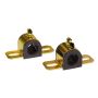 Prothane Universal 90 Deg Greasable Sway Bar Bushings - 27MM - Type B Bracket - Black