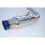 Invidia HS16HC26GT1GT 2016+ Honda Civic 1.5 Turbo 2 DR Single Layer N1 TI Tip Exhaust
