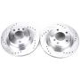 PowerStop EBR1020XPR PowerStop Evolution Performance Drilled, Slotted & Plated Brake Rotor Pair
