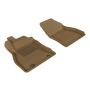 3D MAXpider 2011-2018 Nissan Juke Kagu 1st Row Floormat - Tan