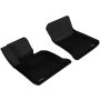 3D MAXpider 2012-2015 BMW X1 E84 Kagu 1st Row Floormat - Black