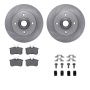 Dynamic Friction 6512-74144 Rotor Kit
