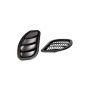 Daystar 2007-2018 Jeep Wrangler JK Hood Side Vent Kit Right and Left Black Pair