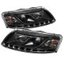 SPYDER 5029416 Projector Headlights - DRL - Black