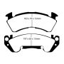 EBC Brakes DP31147C Redstuff Ceramic Low Dust Brake Pads