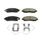 PowerStop 17-1723 PowerStop - Z17 Low-Dust Ceramic Brake Pads with Hardware