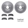 Dynamic Friction 6512-76321 Rotor Kit