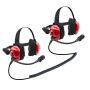 Rugged Radios H80-X2 H80 Track Talk Linkable Intercom Headsets - Bring The Conversation... NASCAR event
