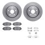 Dynamic Friction 6512-76710 Rotor Kit