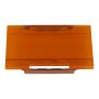 Rigid Industries Light Cover for E-Series Amber PRO - 6in.
