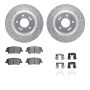Dynamic Friction 7512-21050 Rotor Kit