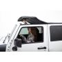 Rugged Ridge 13861.35 07-18 Jeep Wrangler JKU 4 Dr Black Diamond Stitch Cloth Voyager Top