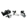 Innovative 92-95 Civic H-Series Black Aluminum Mounts Solid Bushings