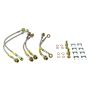 Goodridge 12295 08-10 Chevy Cobalt SS Models w/ Brembo Calipers Stainless Steel Brake Lines Kit